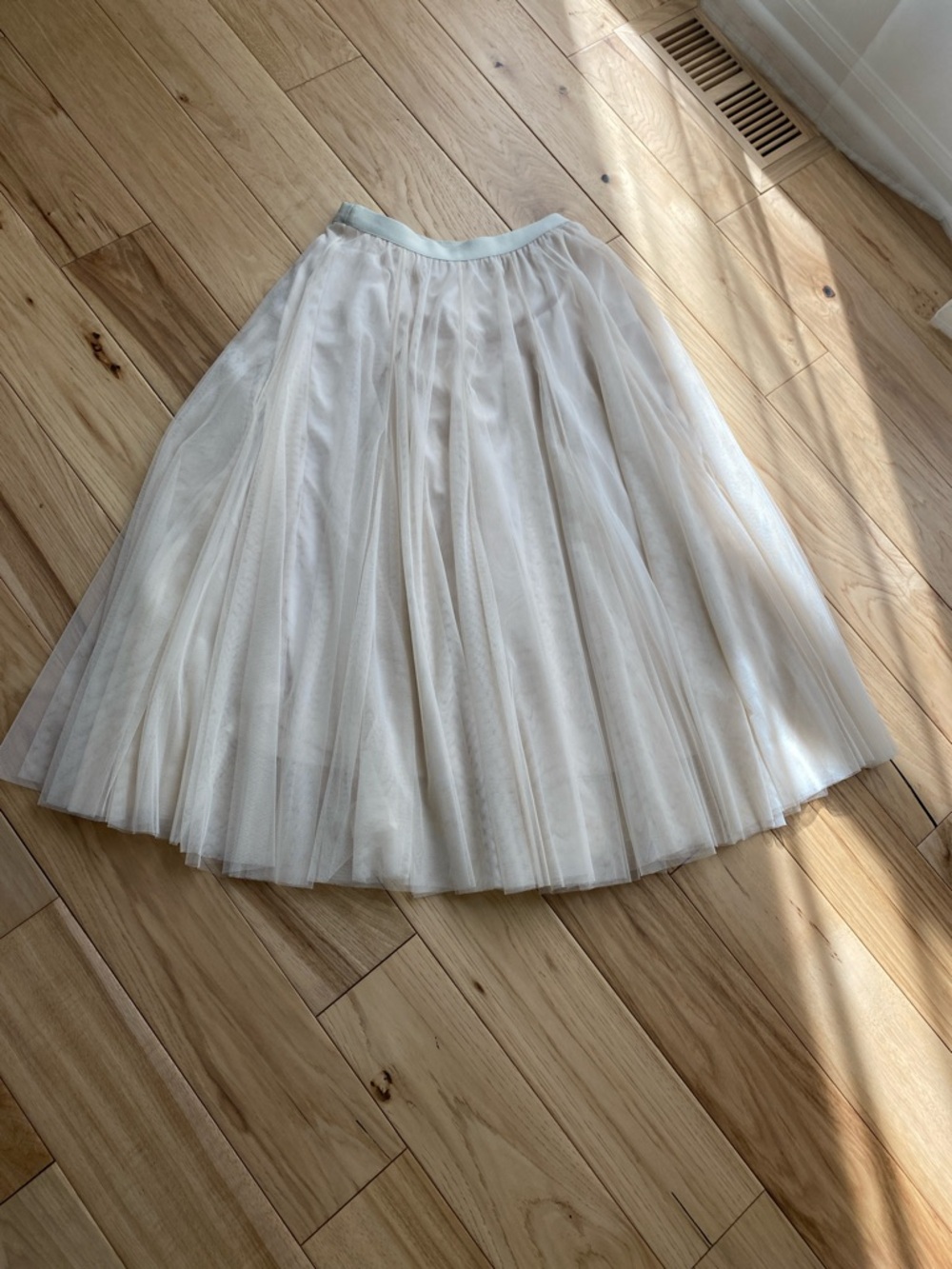 Bluivy Ivory Circle Tulle Skirt